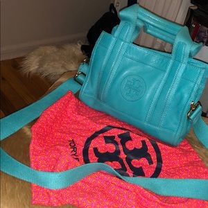 Blue small Tory Burch Tote